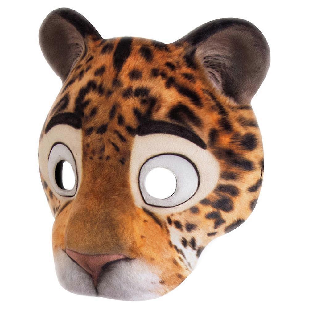 Unique Leopard Animal Mask For Masquerade Parties And Festivals Adults Breathable Design 1Pack