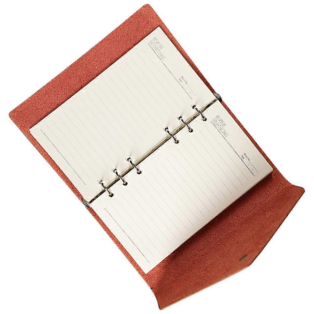 Vintage Travel Notebook Brown for Writing 3Pcs Daily Notepad Schedule