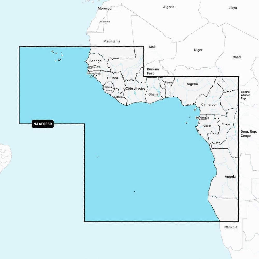Navionics+ Regular Chart: Af005r - Africa West