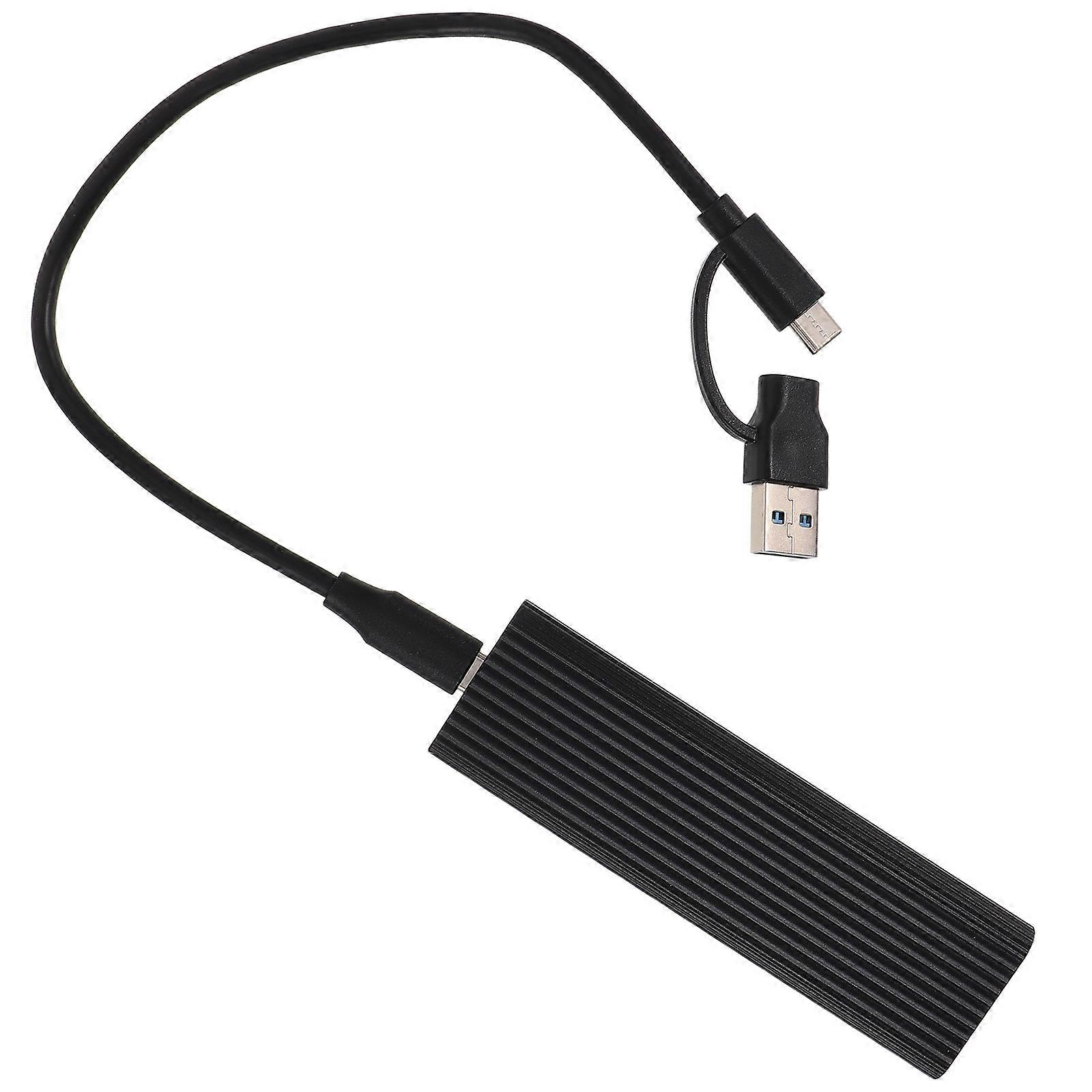 Aluminum USB C 3.1 SSD Case 4 Sets For Gamers And Laptop Use 10.50X3.00X1.00CM Efficient High-Speed Data Transfer Solution