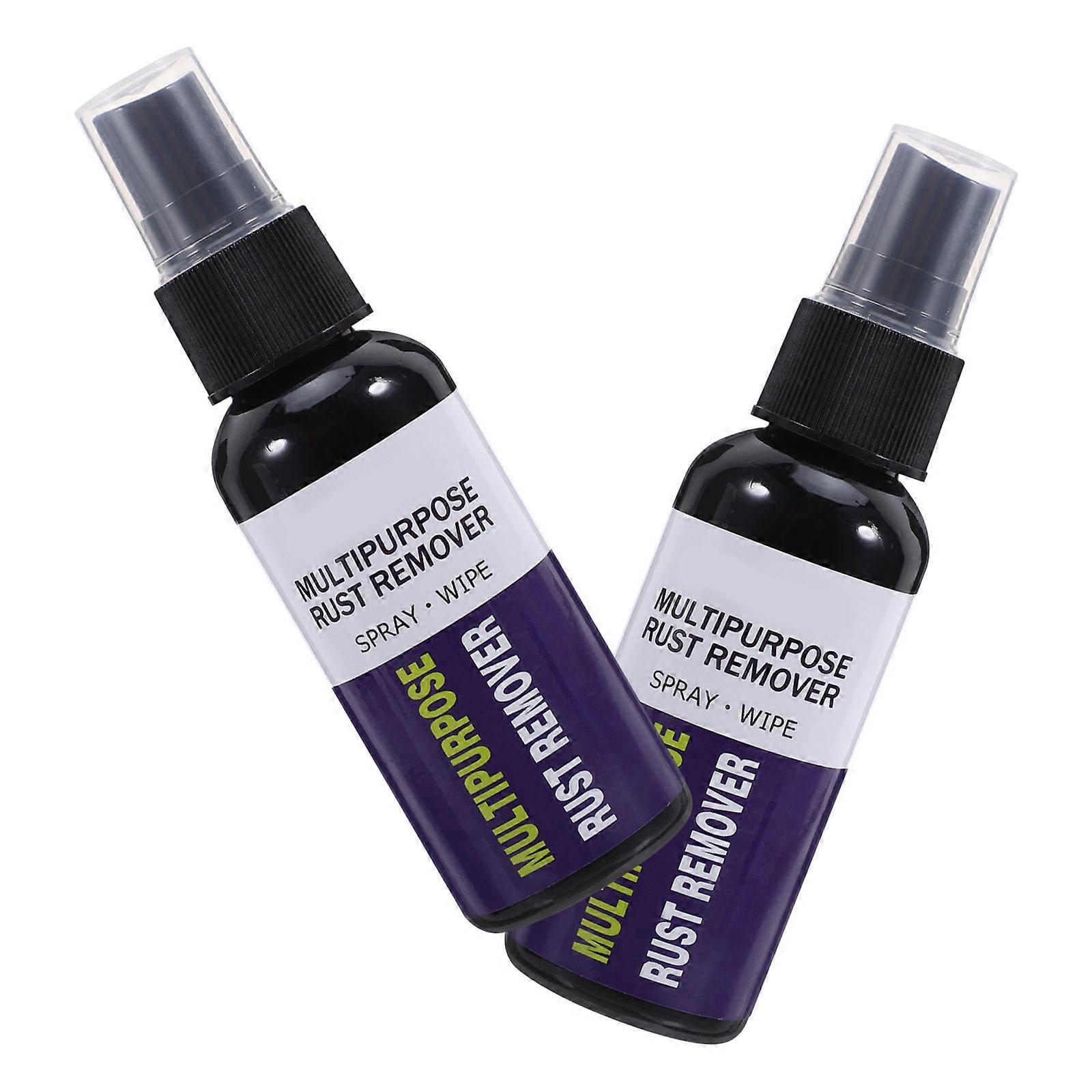Rust Remover Multifunctional Rust Inhibitor Spray for Household Use 2Pcs Bottle