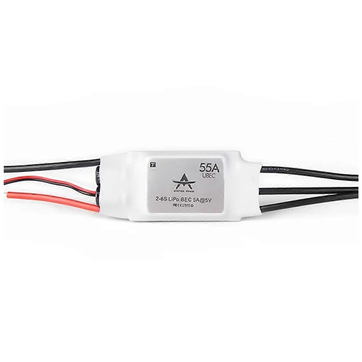 AT 55A ESC Electronic Speed Controller 2-6S LiPo BEC for RC FPV Drone