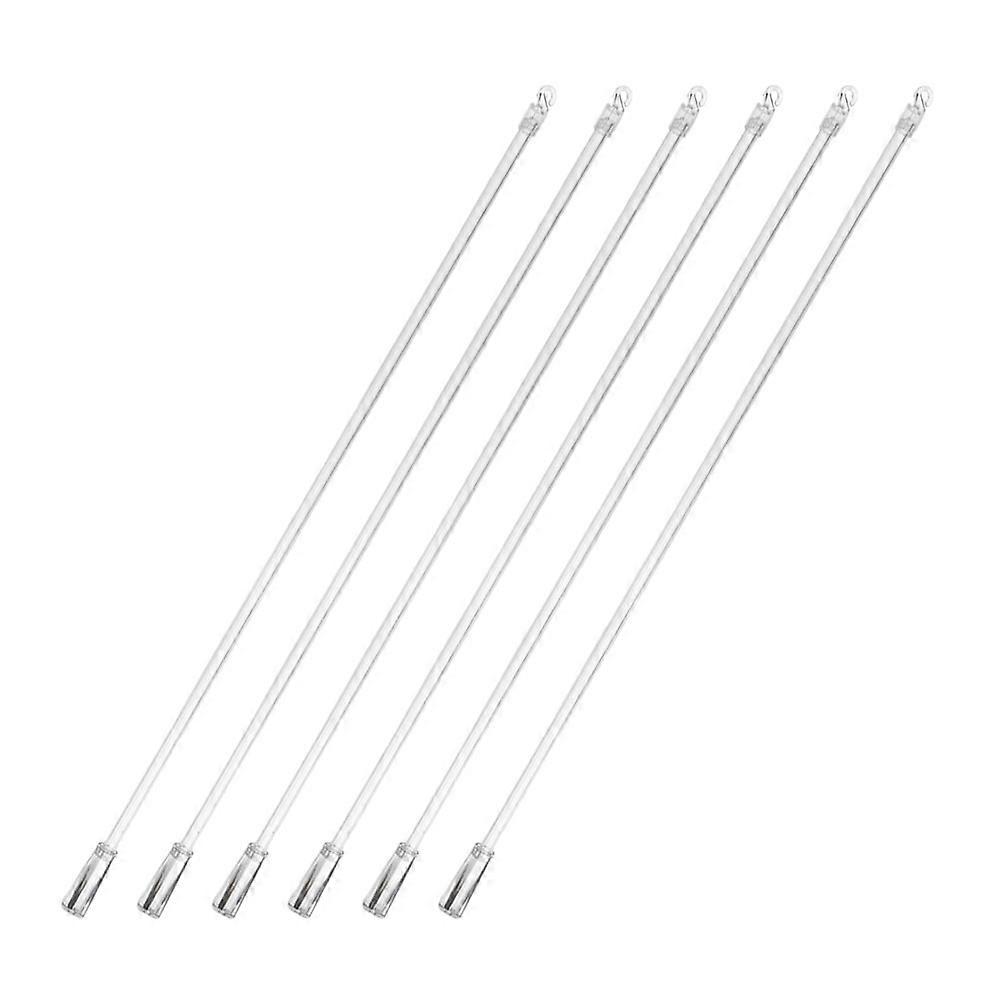 Clear Blind Wand Replacement with Hook for Vertical Blinds 24Pcs