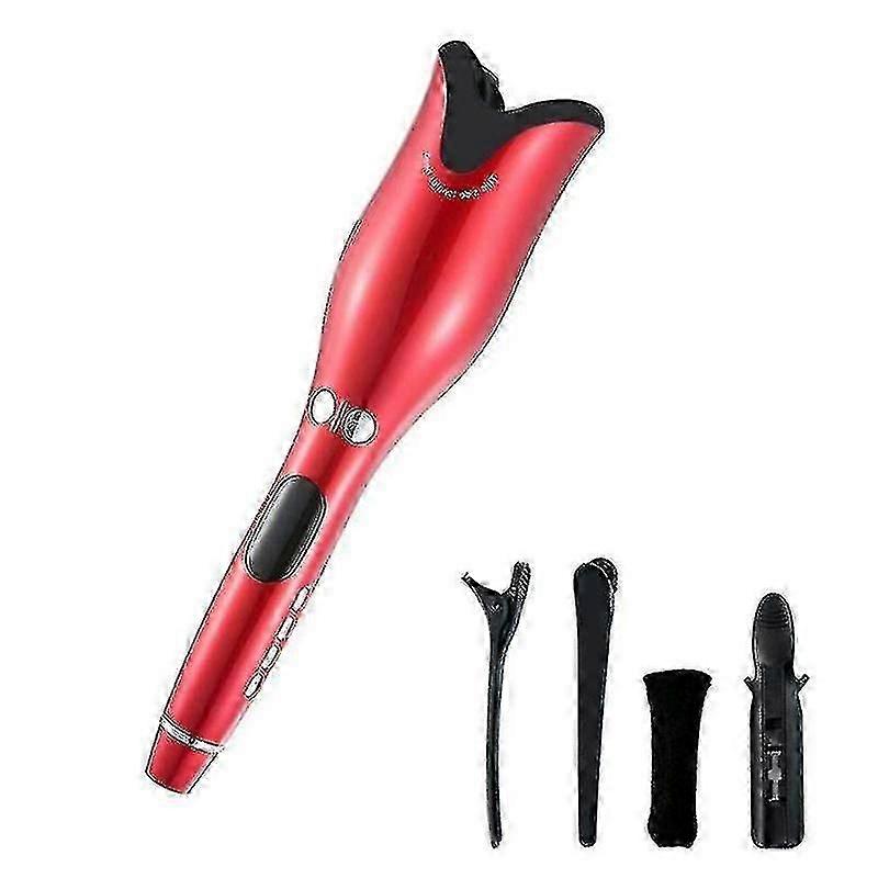 Barsinfi pol Bigoudi Fer à boucler rotatif automatique à air Anti-brûlure en forme de rose