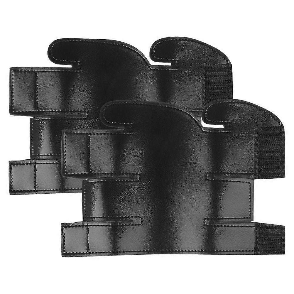 8Pcs Trumpet Valve Guard Protective Cover Made of PU for Musical Instruments