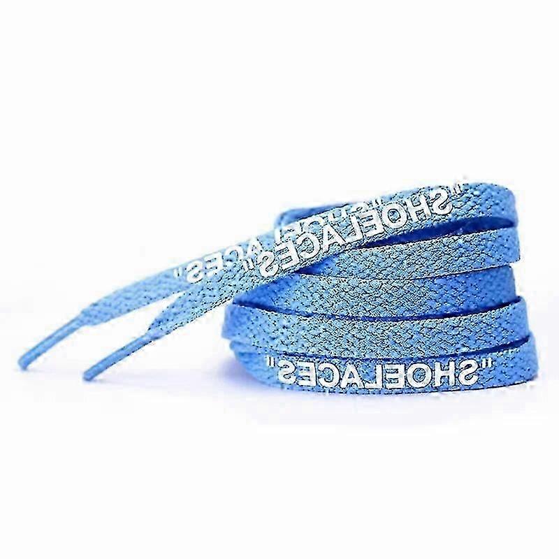 47 "/ 55" / 63 "أربطة الحذاء قبالة الحذاء المطبوعة الدانتيل البرتقالي الأخضر الأرجواني الأبيض الحذاء الدانتيل للأحذية العشرة البيضاء الأربطة المسطحة