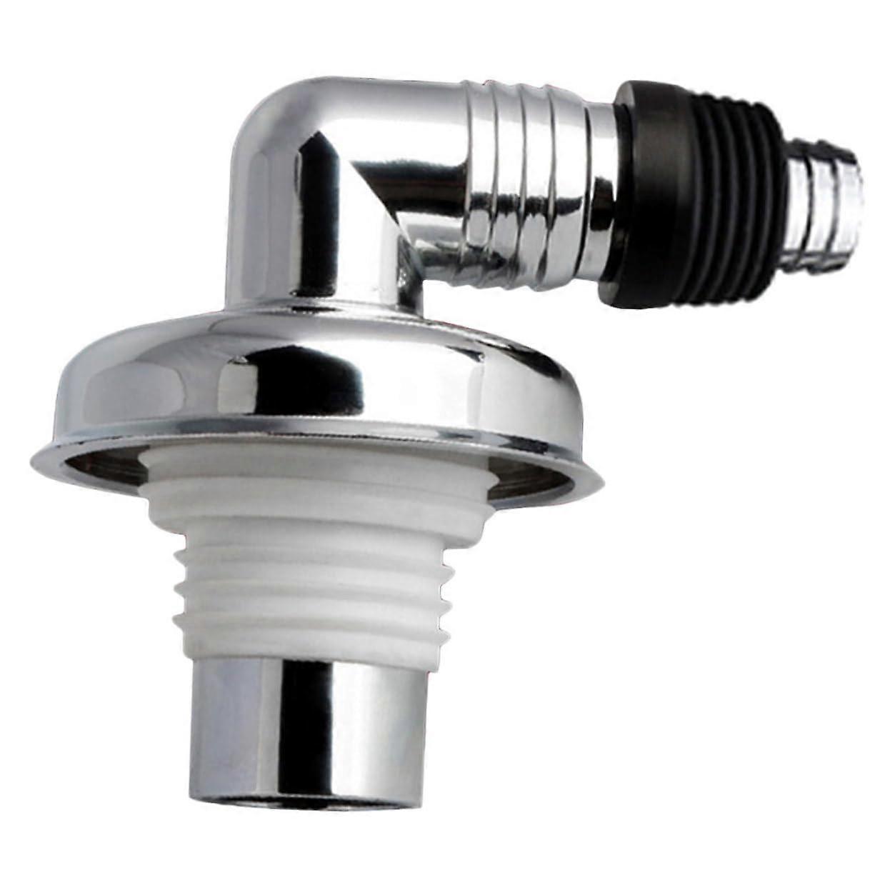 Sewer Connector for Washing Machine Angled Elbow Linker Drainage Hose Coupler Floor Drain Coupler Washer Machine Adapter