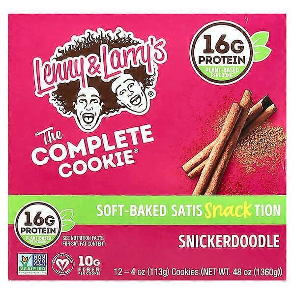 Lenny & Larry's, The Complete CookieÃÂ®, Snickerdoodle, 12 Cookies, 4 oz (113 g) Each