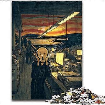 Puzzle per adulti cielo stellato Puzzle artistici per adulti, apprendimento educativo per È ideale come regalo per tutta la famiglia - PT 2099