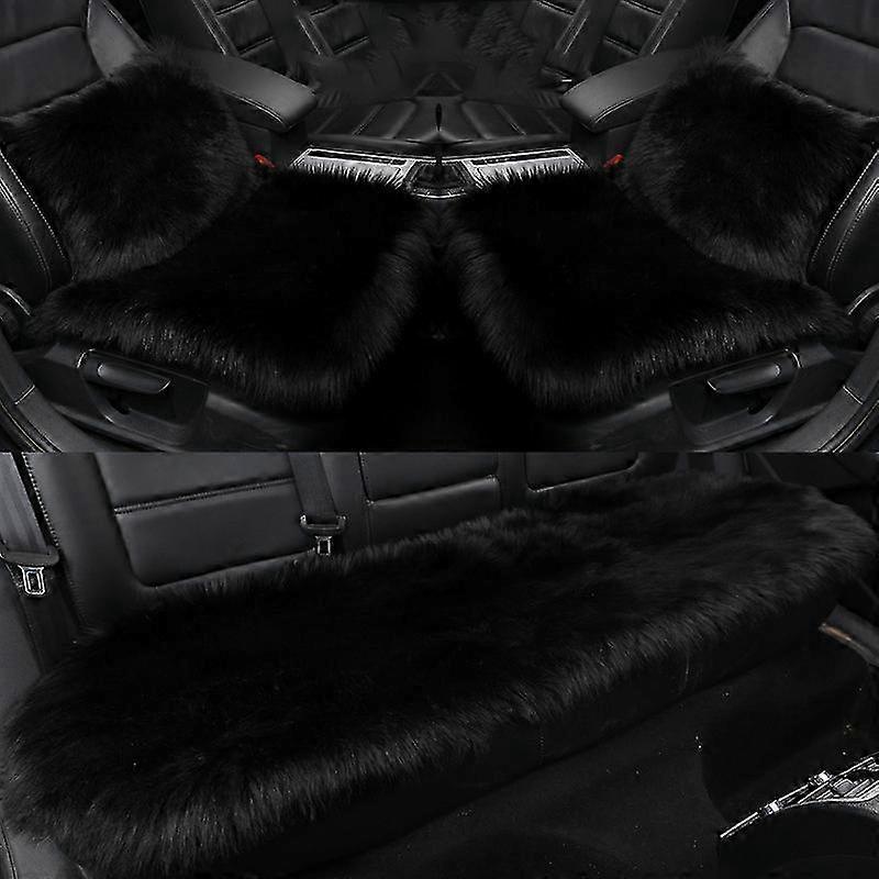 3PC Warm Car Seat Cushions Winter Protector 26s