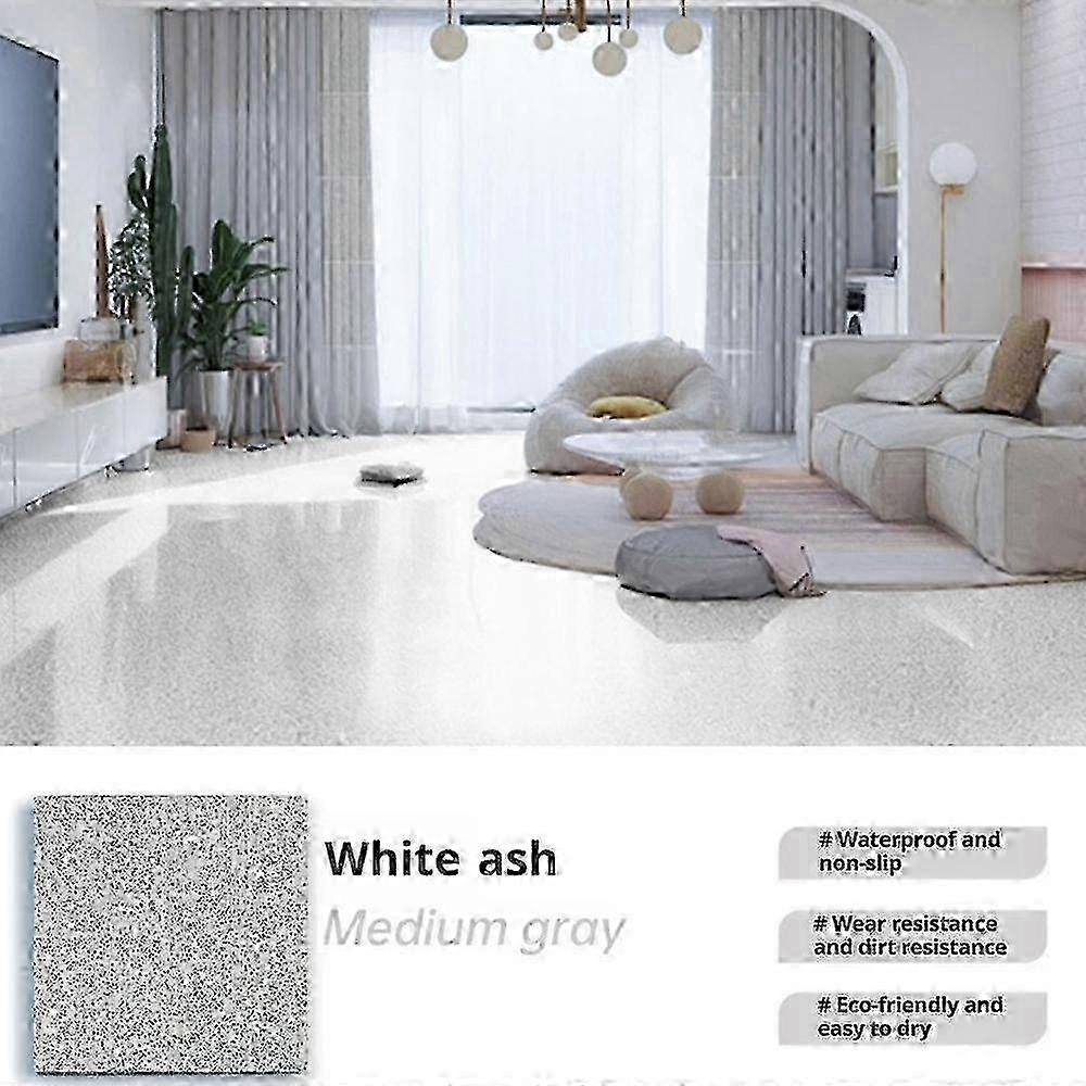 High-Gloss Marble Effect Self-leveling Floor Coating Garage Waterproof Paint