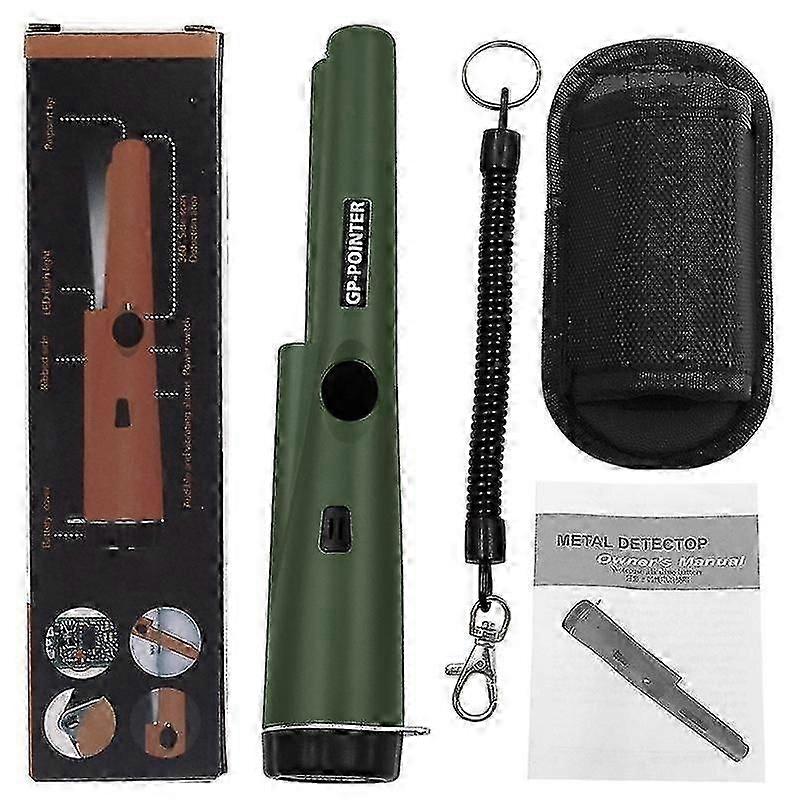 IP66 Waterproof Pro-Pointer Pinpointer Metal Detector Underground Pinpointer Pinpoint green