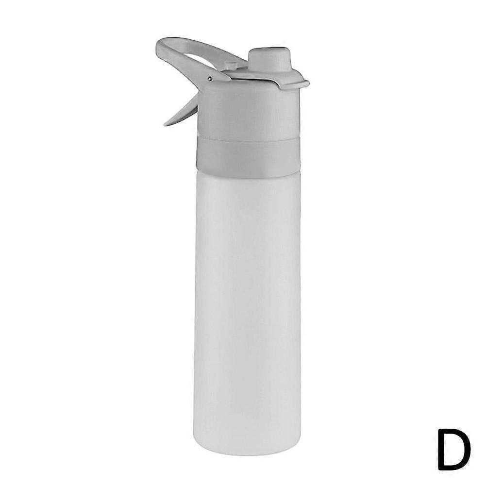 Convenient Sports Spray Bottle 650ml Leak Proof One Button Press Power Fog Mist Sprayer Large Capacity Dust Proof Flip Cap