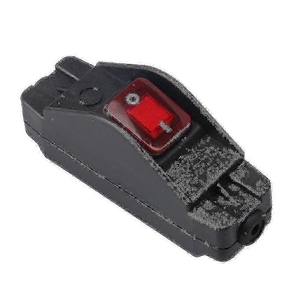 Waterproof Ip65 30a 220v On/off Tomato Color Button Inline Cord Switch--