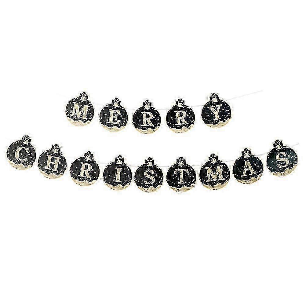 Bloons Merry Christmas Banner Christmas Hanging Decorations Christmas Banner Decoration hwy