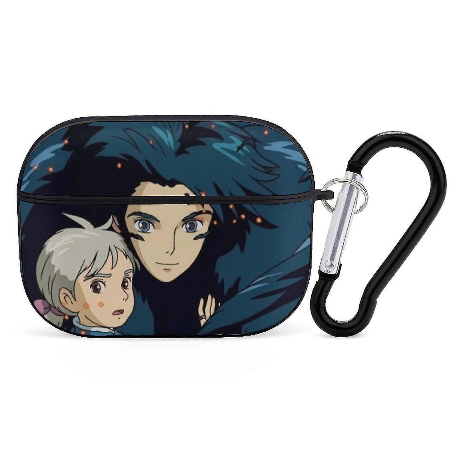 Howl's Moving Castle Case compatible with Airpods Pro, Women's Case for compatible with Airpods Pro, Supports Wireless Charging