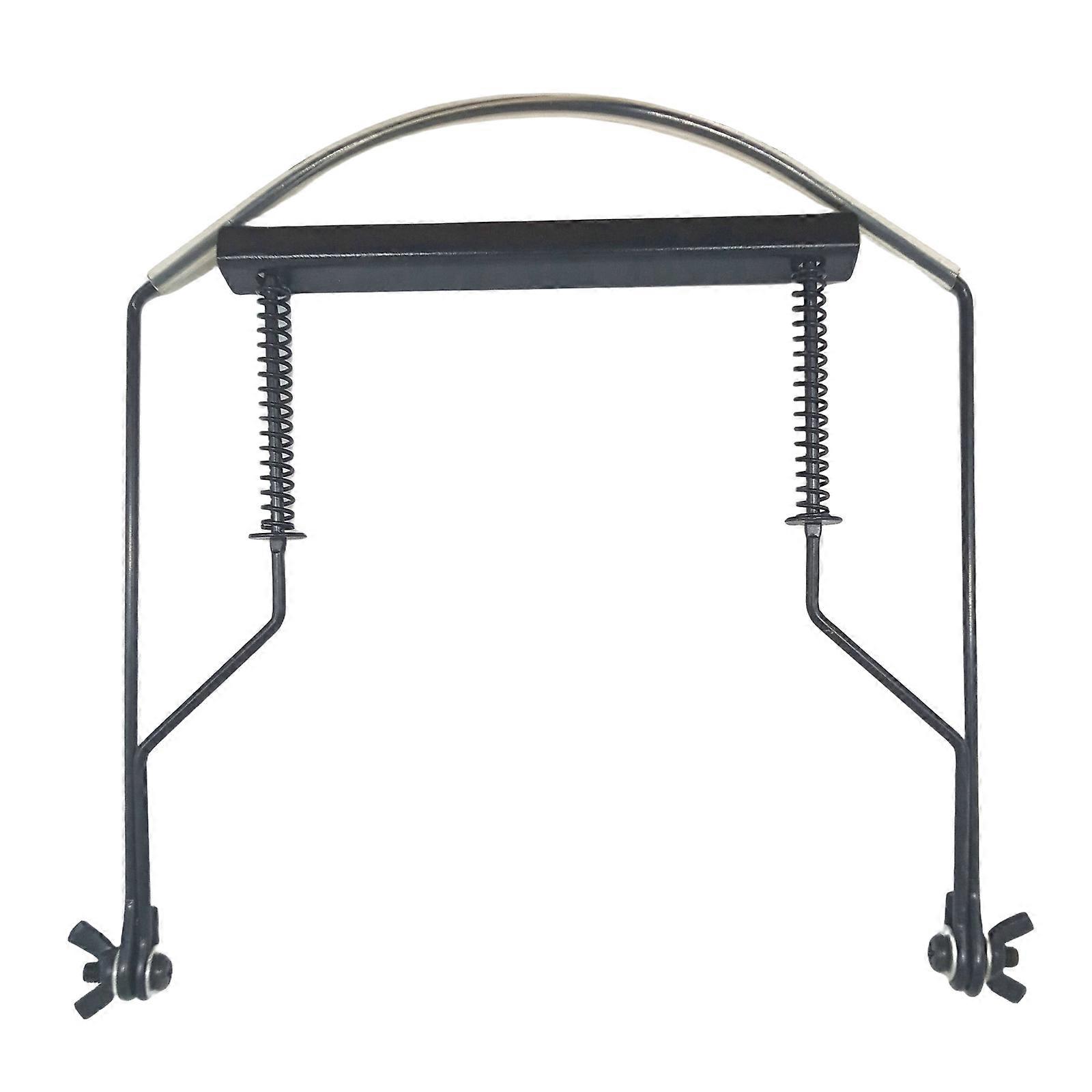 Adjusted Harmonica Neck Holder Stand Harmonica Mouth Organ Frame Harmonica Holder 10 Holes Harmonica Neck Stand Bracket  Black