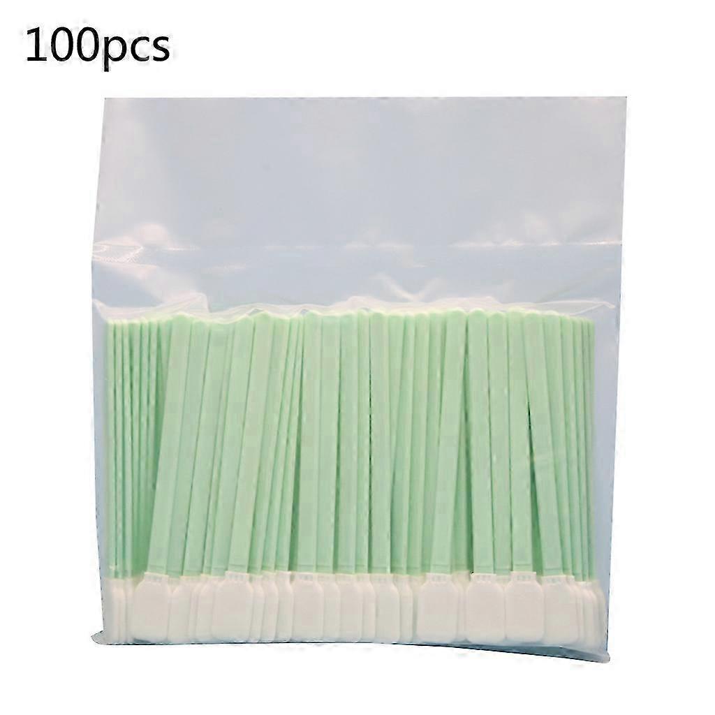 25-26 100Pcs Double Layer Polyester for Head Cleaning Swabs Dust-Free Sticks for Print