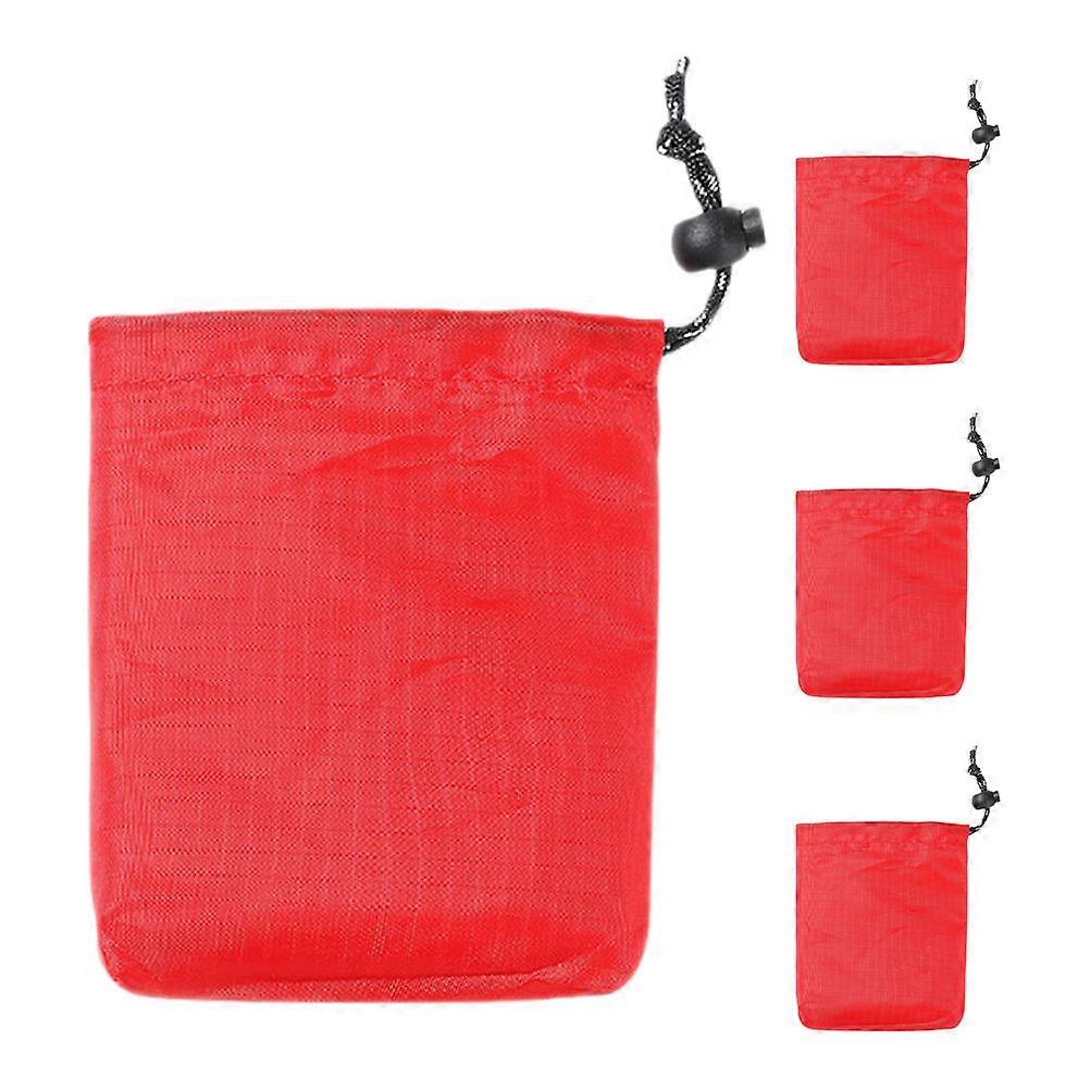 Outdoor Storage Bags Drawstring for Camping with 4Pcs Multifunctional Organizing Pouches