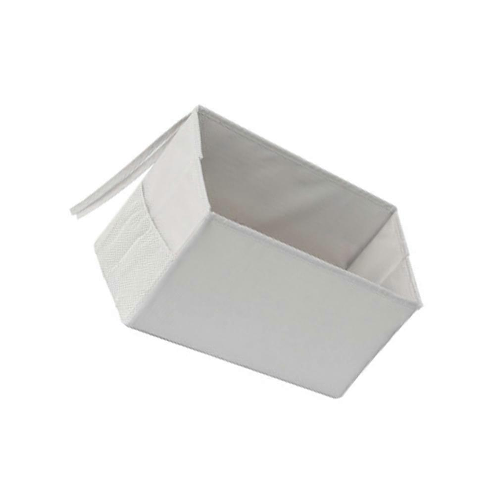 Bedside Storage Organize Bag For Home Users Grey Fabric Rectangular 1Pcs