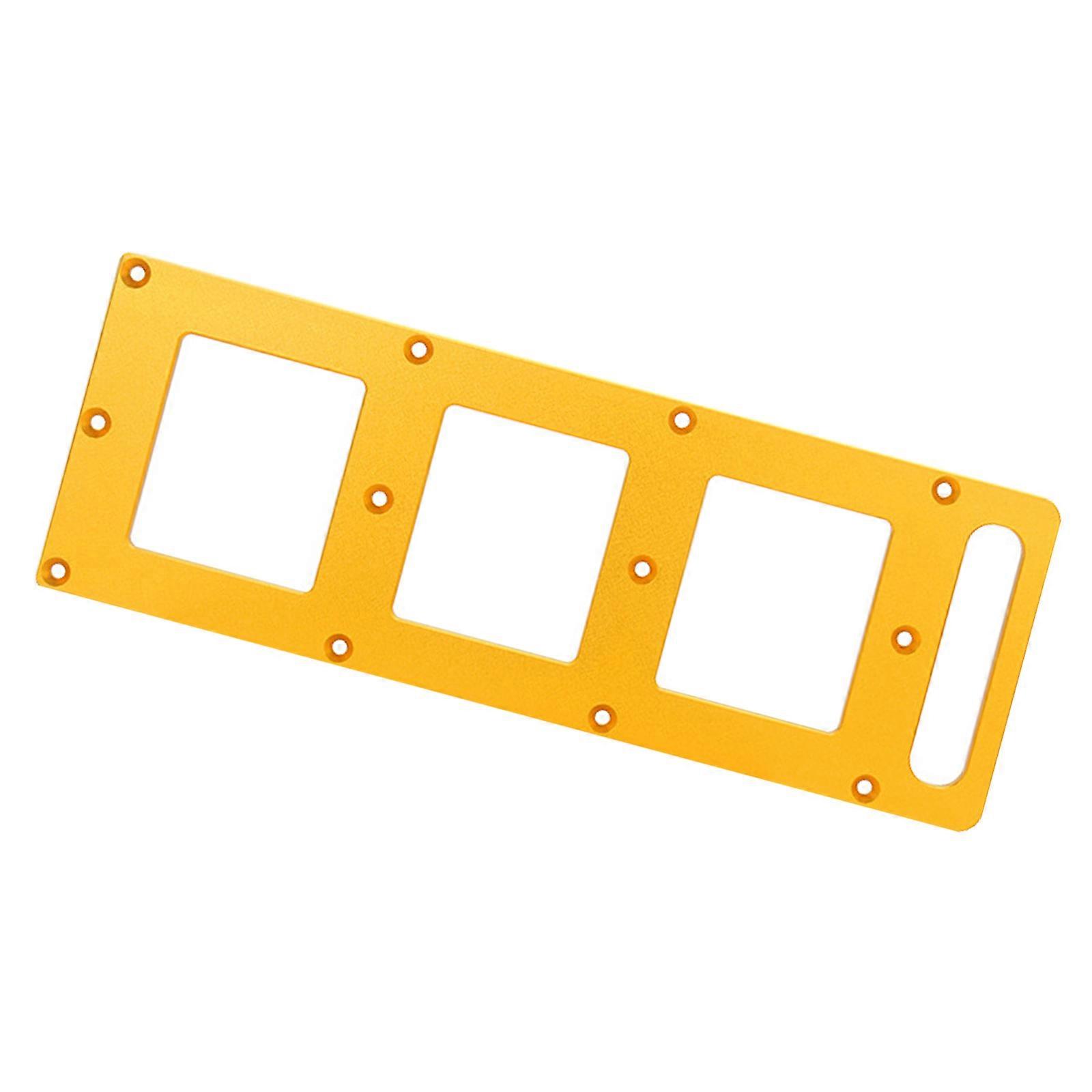 Aluminum Alloy Positioning Plate Fixed Drilling Auxiliary Tool Switches Socket Drilling Template for Accurate Positioning Multicolor