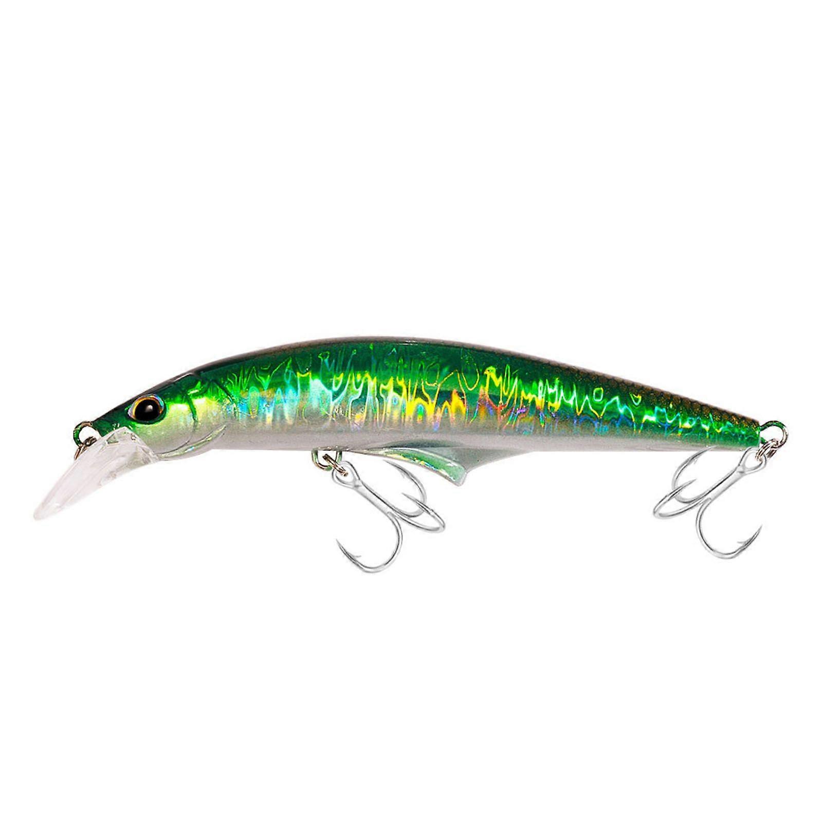 Mengxi Fishing Bait Hard Lure with Treble Hook Realistic Looking 3D Eyes Bright Color Portable Mini Artificial Lure Fake Bait