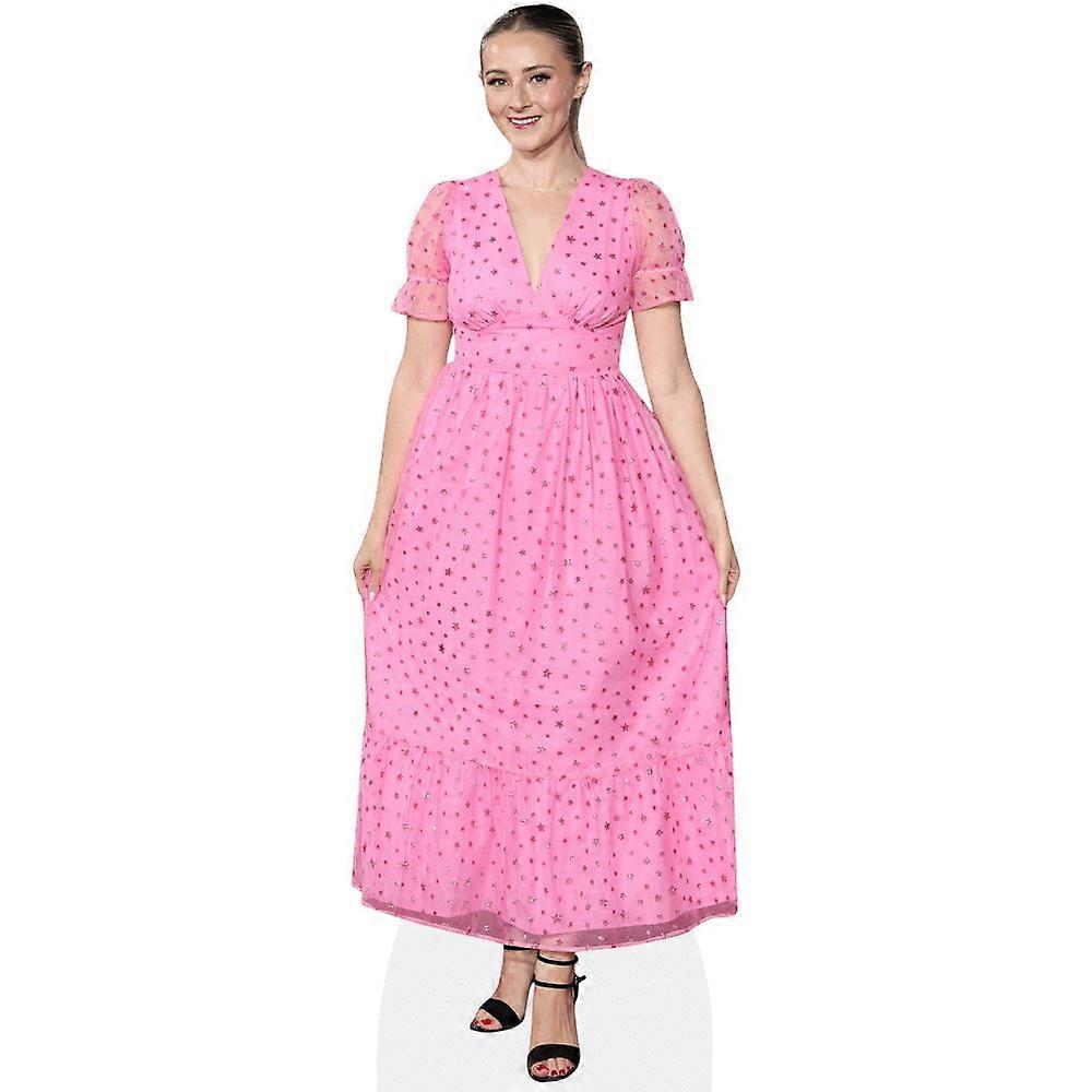 Hannah Lowther (Pink) Cardboard Cutout (lifesize OR mini size). Standee. Stand Up.