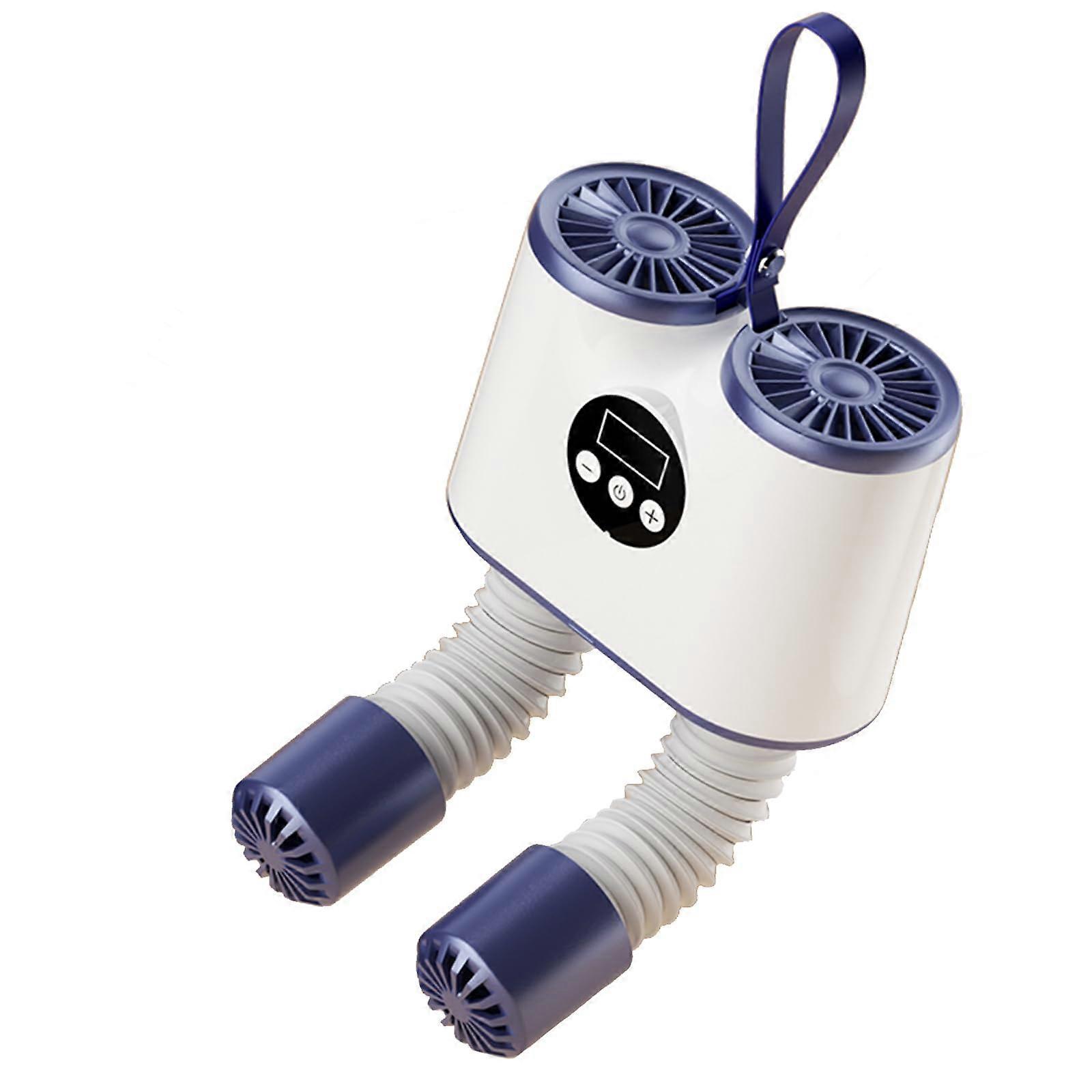 Boot Dryer Electric Shoe Warmer with 360° Heat, 30240min Timer, Portable for Ski & Snowboard Boots