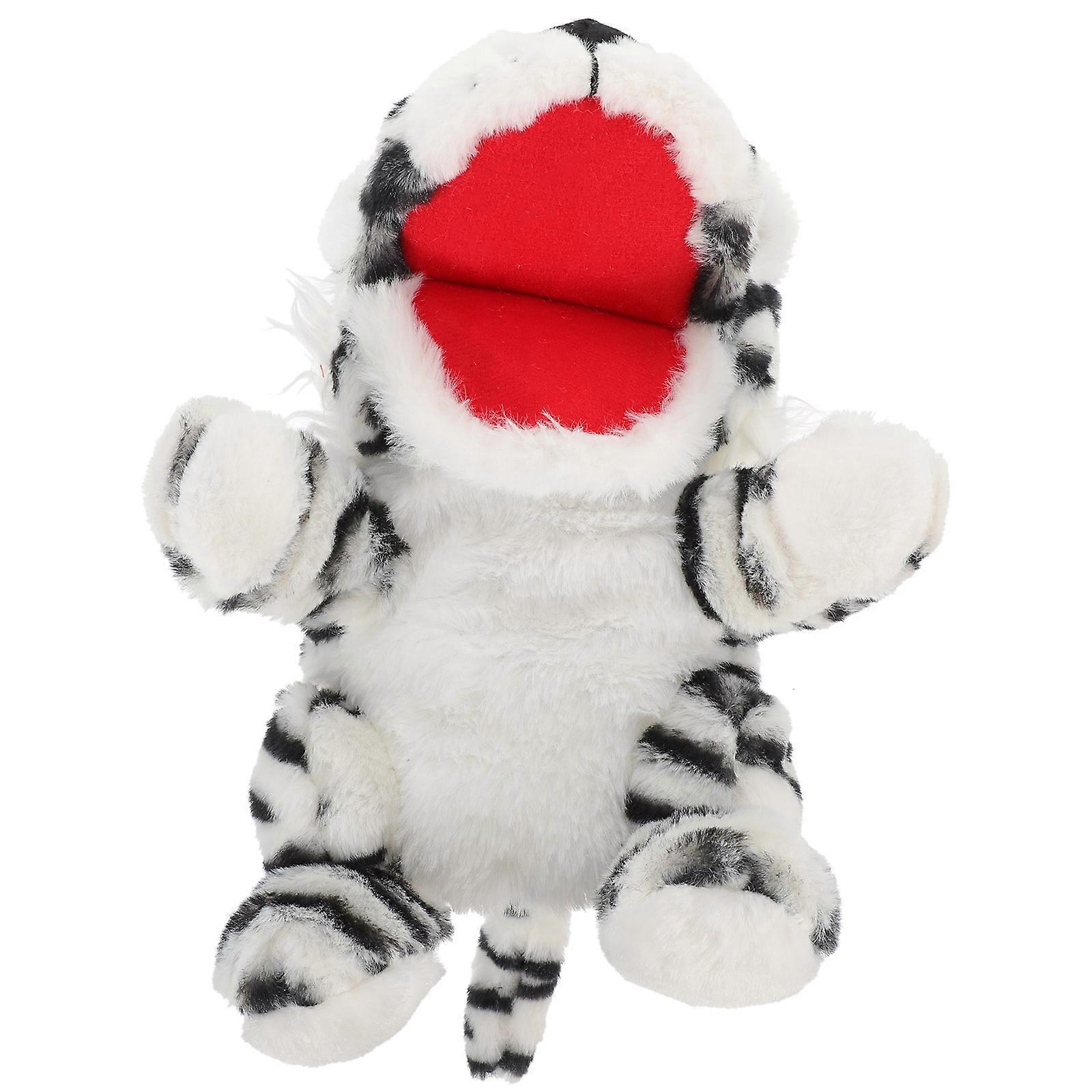 Assorted Color Tiger Hand Puppet Plush Animal Hand Puppets for Kids