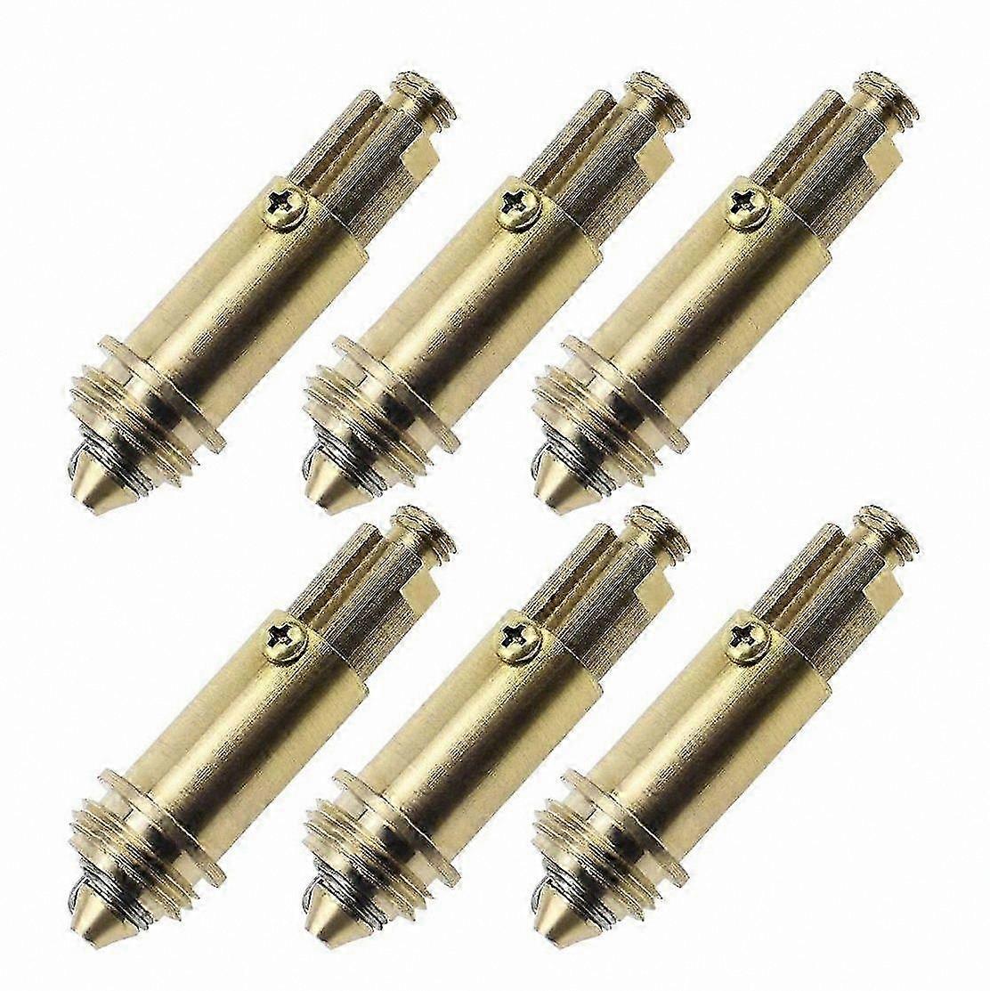 6-Pack Click Clack Sink Plugs for Kitchen and Bath Basin Waste Replacement