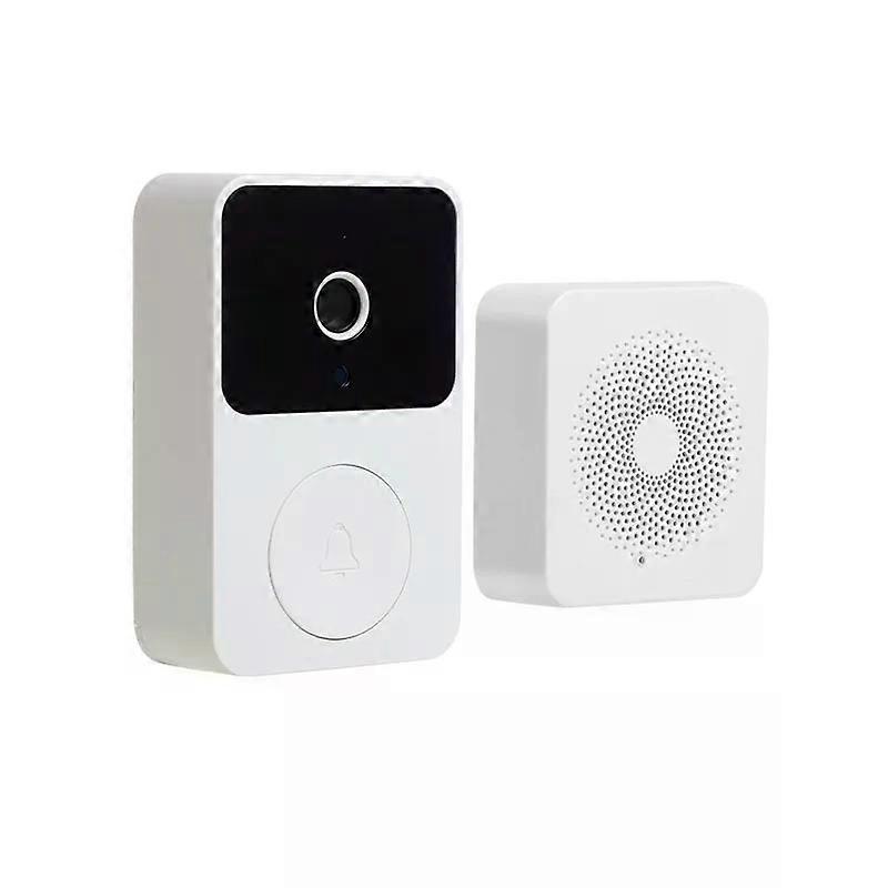 WIFI Video Doorbell Camera Night Vision HD Wireless Smart Home Security Battery Door Bell Two Way Intercom Voice Change For Home