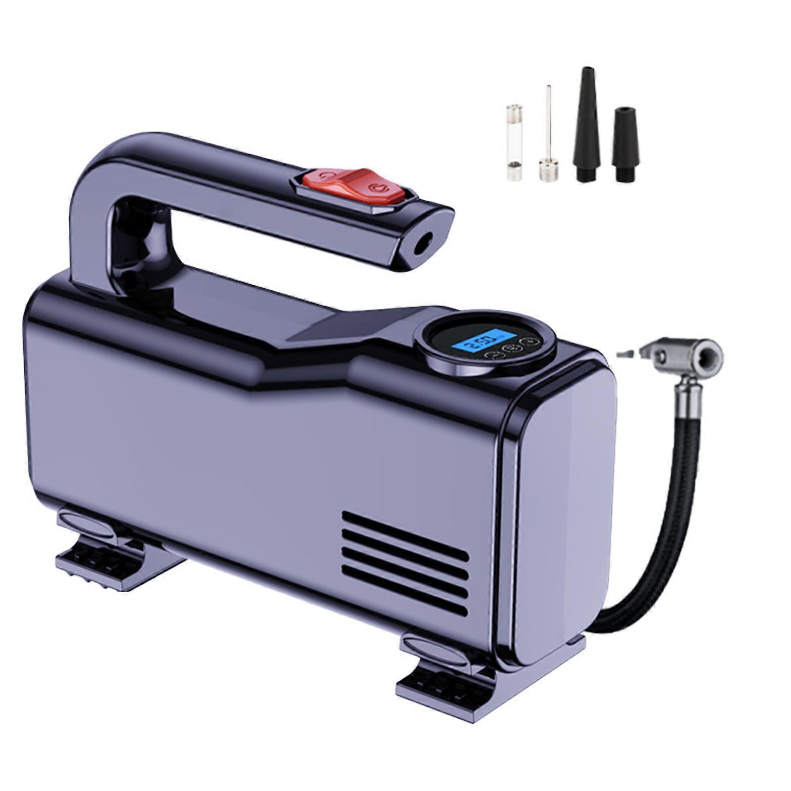 Umflare de anvelope de tip digital / pointer cu lanternă Portabil Mașină Motocicletă Anvelope Compresor de aer Pompe de aer universale Multicolor