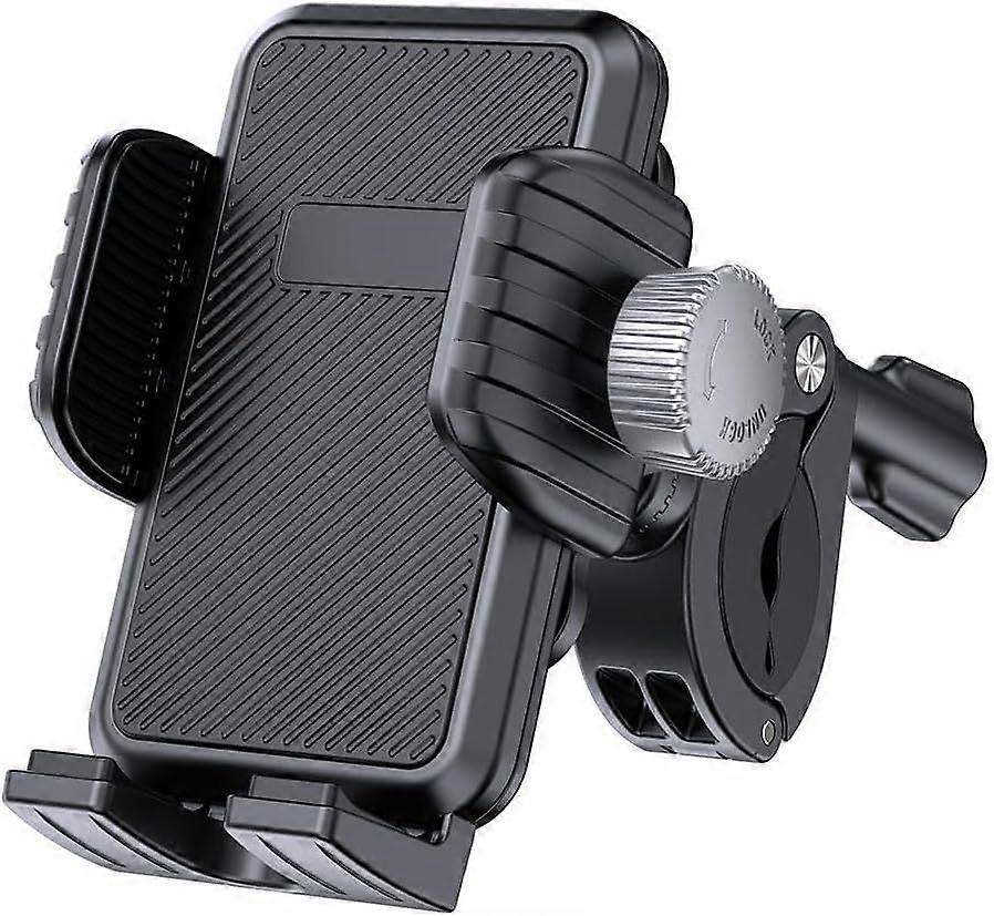 Secure Mobile Phone Holder for Motorcycles and For Electric Scooters Hands Operation While Riding