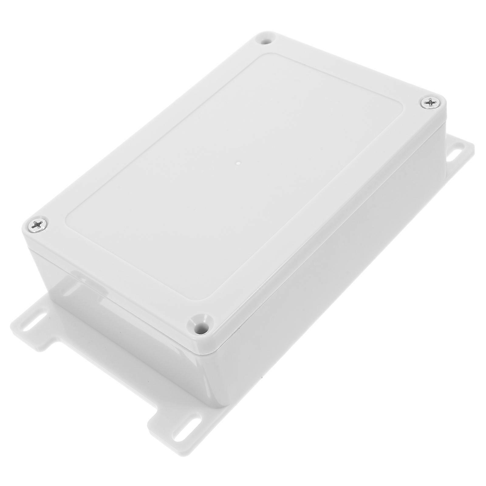 Extension Cord Box Weatherproof Junction Box For Outdoor Use Cable Management Box Ear Design Plastic 1Set