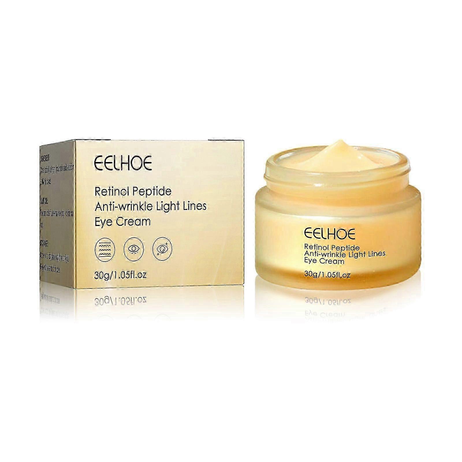 Revitalizing Retinol Polypeptide Eye Cream for Dark Circles, Puffiness & Fine Lines  Hydrating, Nourishing, Collagen Boosting, Anti-Aging Eye Treatmen