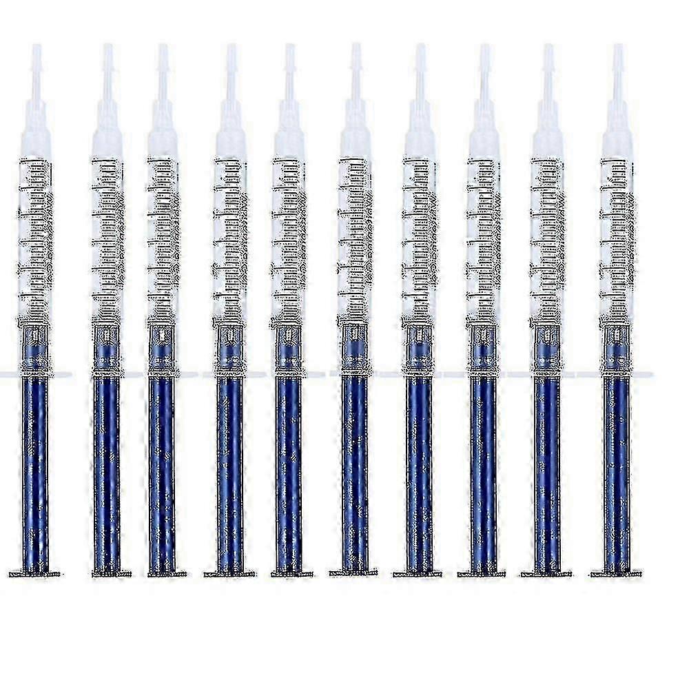 Lot de 10 gels blanchissants pour les dents (16, 22, 35 et 44 %), produit blanchissant professionnel, ZHID7