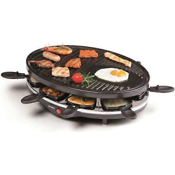 DOMO - Raclette-grillplate DO9038G 8 personer