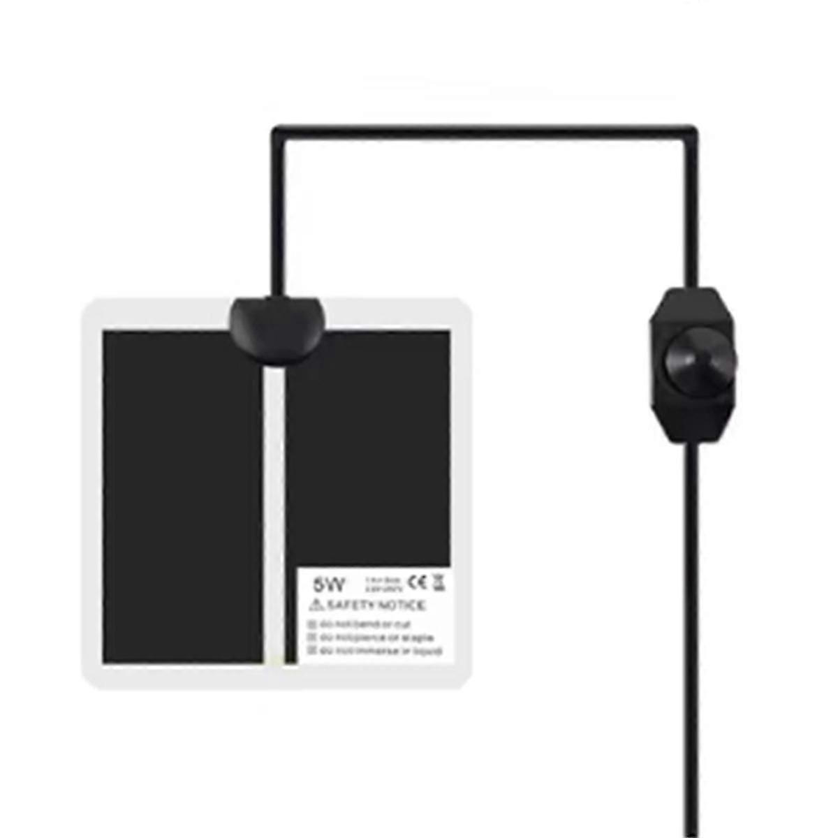 reptile terrarium heating mat adjustable for climbing pets