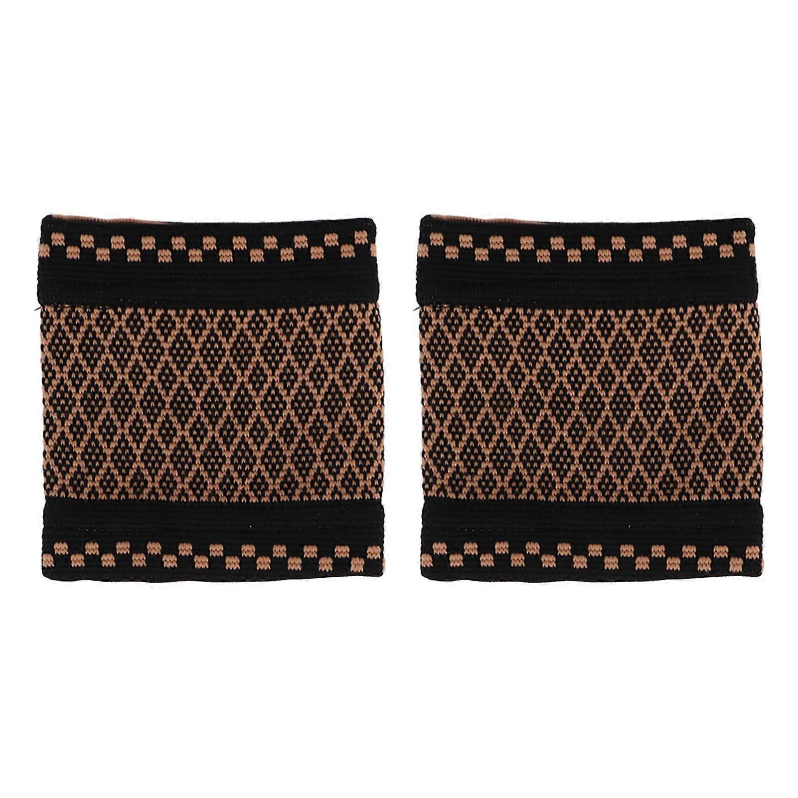 20242Pcs Knitting Copper Arch Support Compression Thin Ventilation Foot Protection Brace