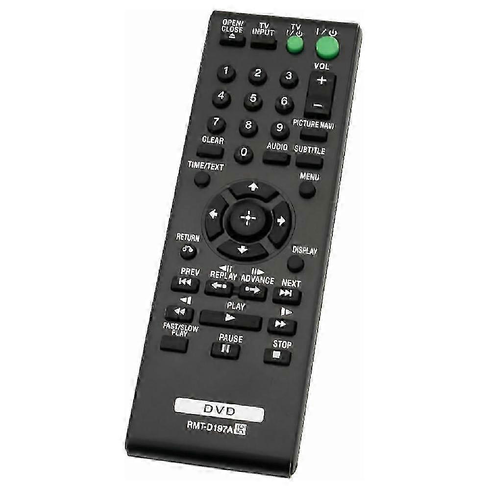 RMT-D197A For Sony CD/DVD Player Remote Control DVP-SR510H DVP-SR210P DVP-SR510 DVP-SR210 DVPSR510H DVPSR210P DVPSR510 DVPSR210