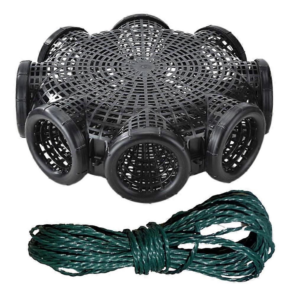 Round Plastic Crawfish Cage for Outdoor Fishing Use