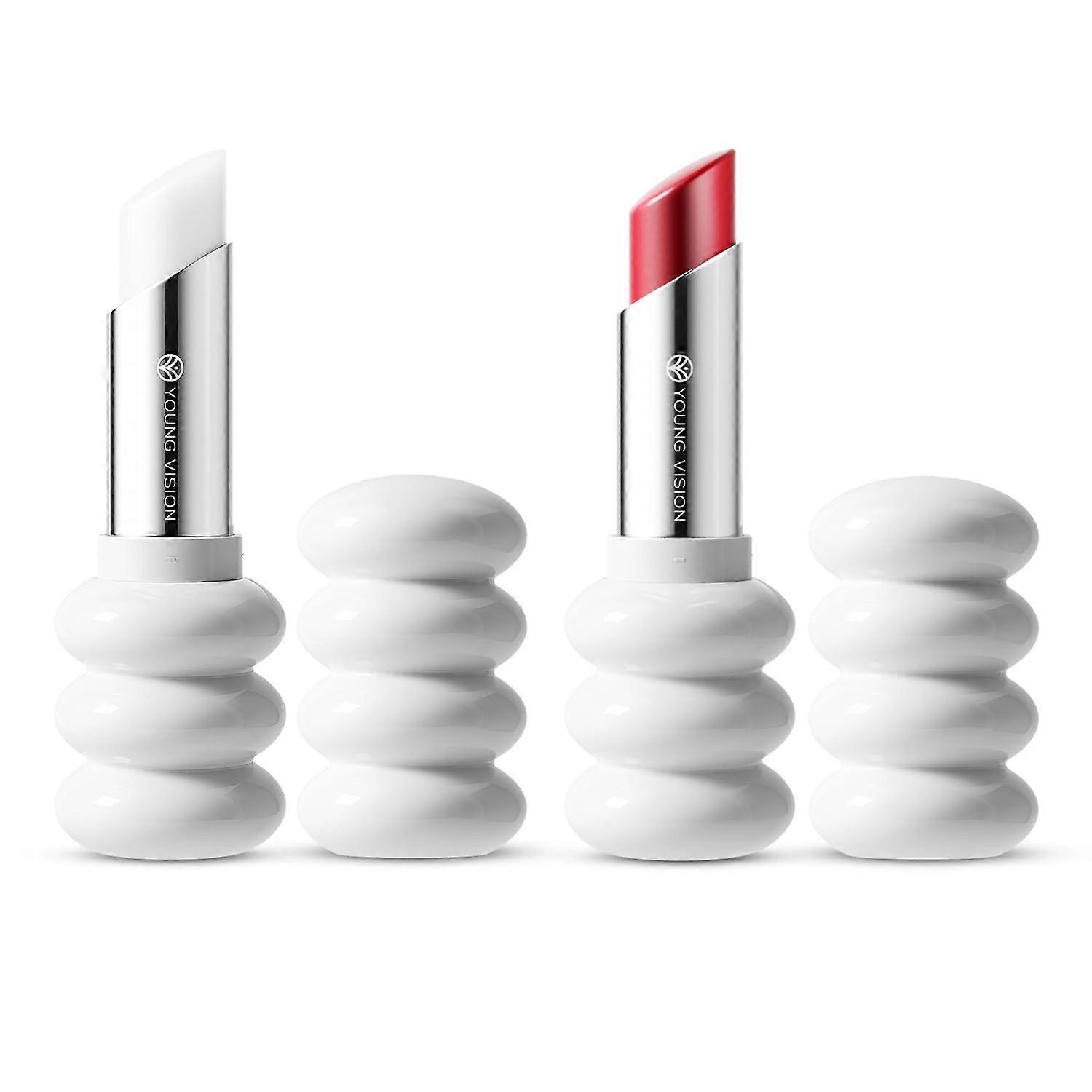 Moisturizing Lipstick Duo Pack with Deep Hydration, Long Lasting Color, Creamy Texture, 6 Shades