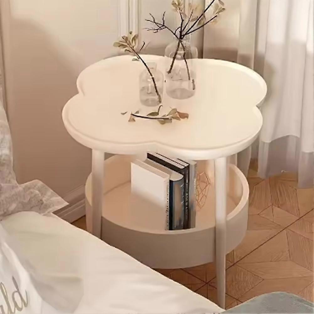 Sofa Side Several Bedroom Small Table Room Storage Table Balcony Double Layer Coffee Table Green