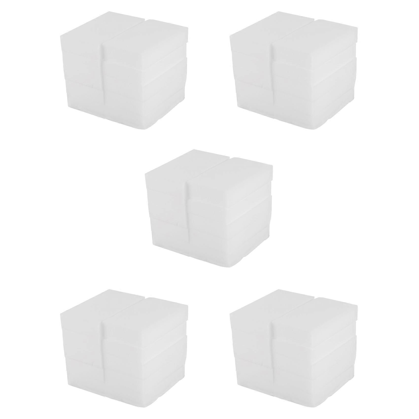 100X60X20mm 50Pcs Magic Sponge Eraser Melamine Cleaner-White