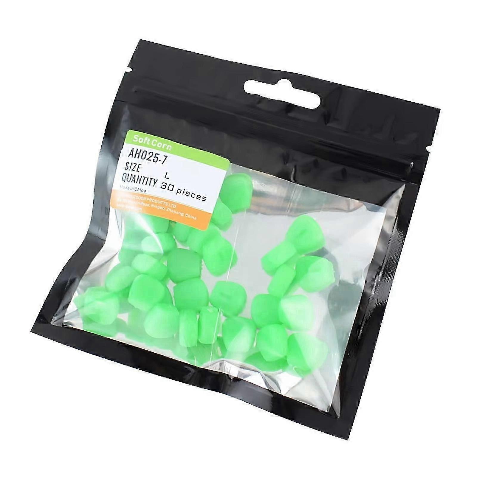 30pcs Durability Plastic Bobbers High Visibilitie Multicolor Plastic Corn Floaters Suitable for Various Water Conditions Yellow Cs fast