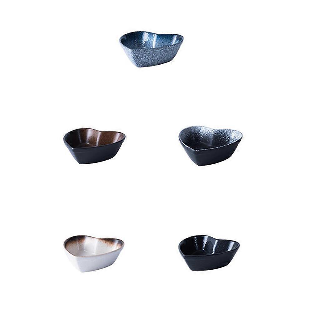 Creative Heart-Shaped Ceramic Bowl for Kitchen Use Fruit Storage