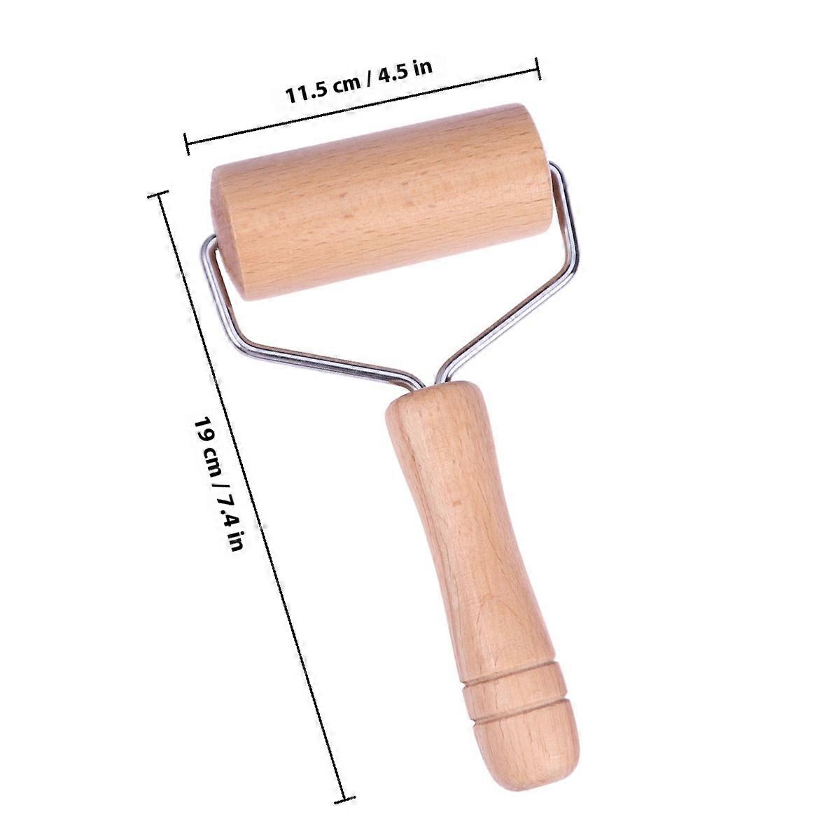 Dough Roller Wooden T Shape for Pasta 1Pcs Easy Clean Baking Tool