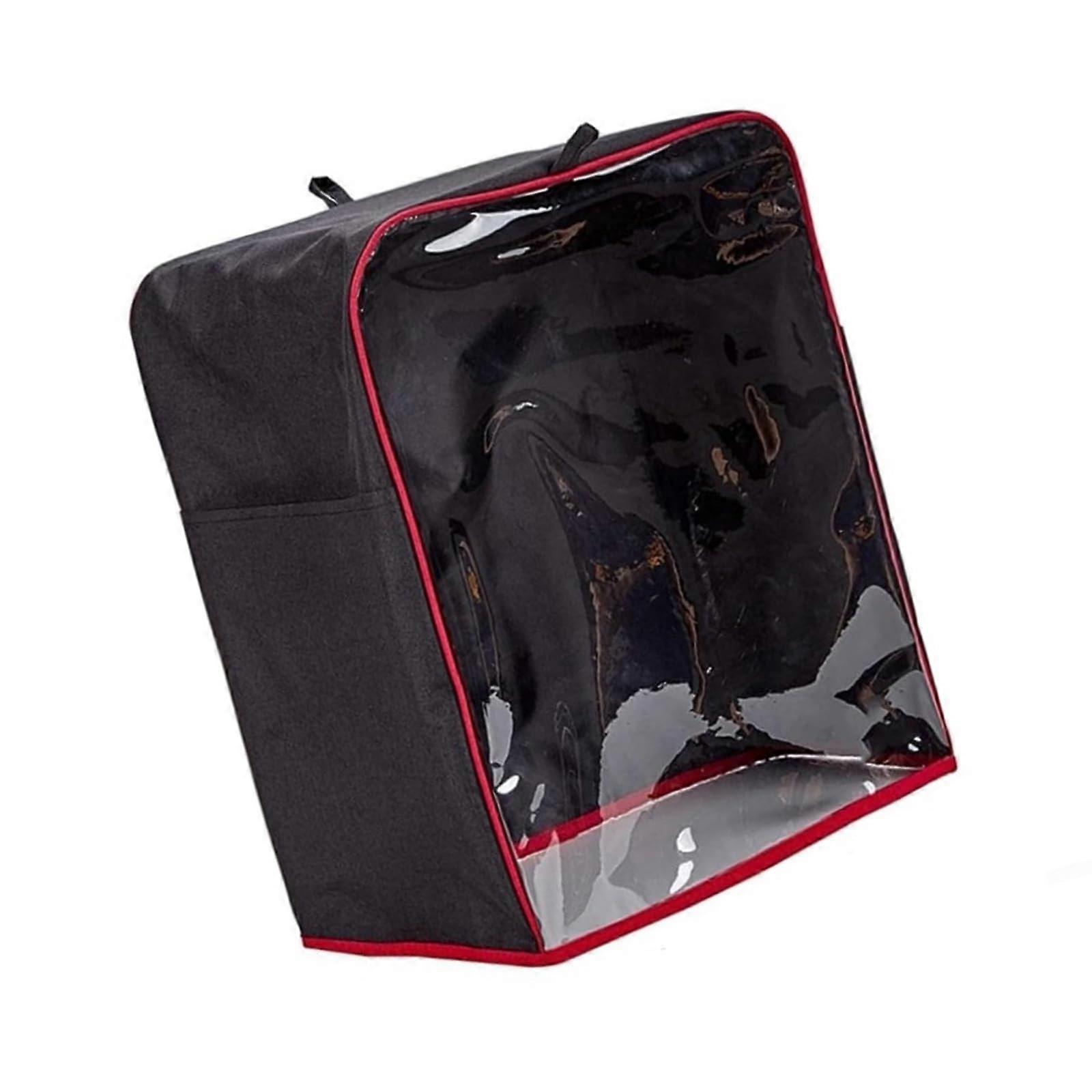 Dustproof Stand Mixer Cover with Clear Window and Removable Hard Base for Kitchen Storage