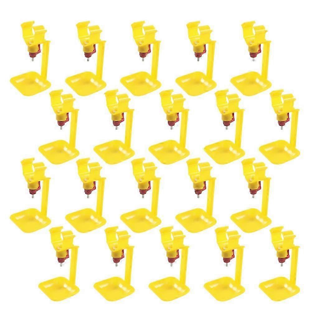 2026 20 Pcs Automatic Chicken Water Feeder for Poultry