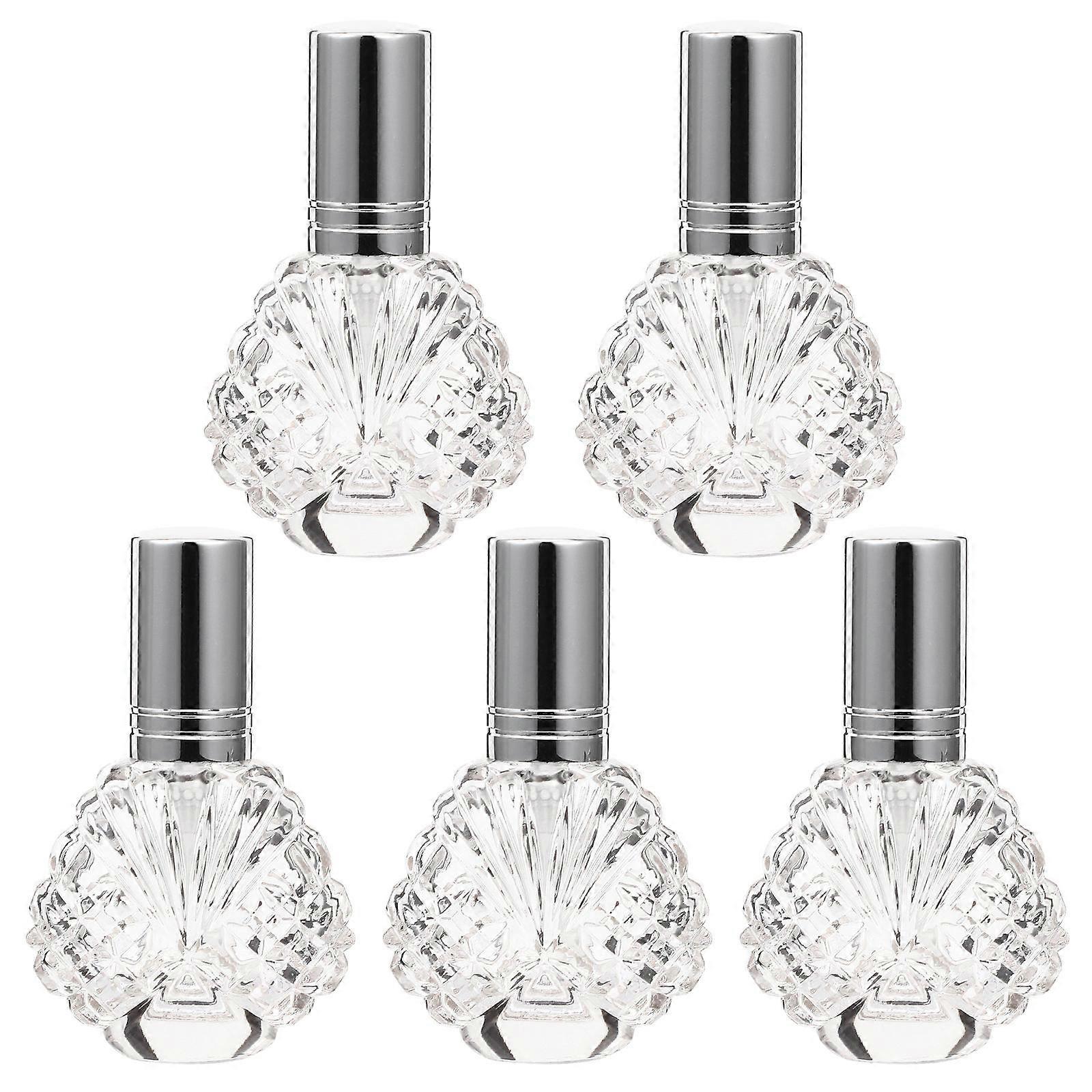 Spray Perfume Bottles Glass Container for Storage 5Pcs Refillable